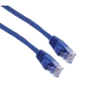 RS PRO Cat5e Ethernet Cable, 2.1 m, Blue, RJ45 Male to RJ45 Male, U/UTP PVC, 80V 237-8589