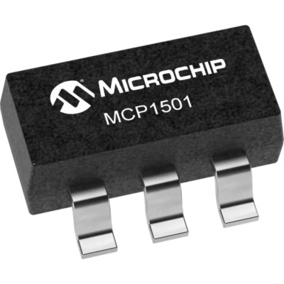 Microchip Precision Series Voltage Reference, 0.1% Accuracy, 4.096V, 30mA, 6-Pin SOIC, MCP1501T-40E/CHY