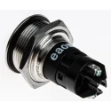 EAO 82 Series Push Button Switch Momentary Panel Mount SPDT 22 mm Cutout IP65 IP67 240V AC/DC Stainless Steel 82-6152.1000