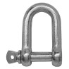 RS PRO Mild Steel D-Shackle, Screw Pin, Electro Galvanised, 5mm Diameter, 124-4848