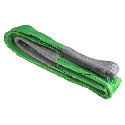 RS PRO 1 m Green Polyester Duplex Lifting Sling Webbing, 2 t, 60 mm, 124-4879