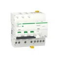 Schneider Electric Residual Current Circuit Breaker with Overload Protection, 20A, 3-Pole, 30mA Trip, DIN Rail A9DQ3720