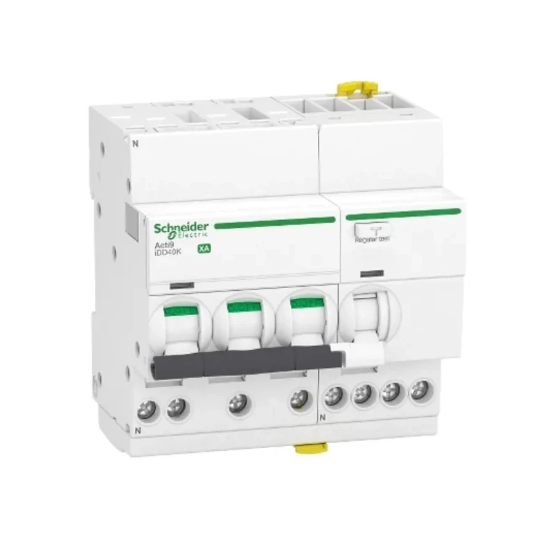 Schneider Electric Residual Current Circuit Breaker with Overload Protection, 16A, 3-Pole, 300mA, DIN Rail, 400V AC A9DS5716