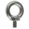 RS PRO Galvanised Steel Eye Bolt M10 Thread, 17 mm Thread Length, 25 mm Eye Diameter, 0.23 t Load, 124-4839