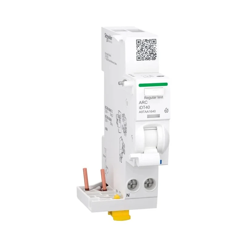 Schneider Electric Acti9 Active iDT40 Residual Current Device 40A 1-Pole 400V AC DIN Rail A9TAA1640