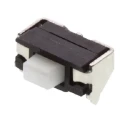 Panasonic Tactile Switch Push Plate, SPST, 1.5 mm Actuator, 20mA, Surface Mount, Black/Grey EVPAKE31A