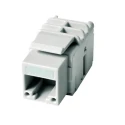 Telegartner Ethernet Connector Female, Keystone Mount, Cat6, 1 Port, IP20, RJ11/RJ12/RJ45 J00029K0078