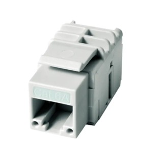 Telegartner Ethernet Connector Female, Keystone Mount, Cat6, 1 Port, IP20, RJ11/RJ12/RJ45 J00029K0078