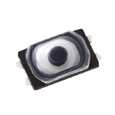 Panasonic Tactile Switch Push Plate, IP67, , Black, 0.7 mm, SPST, 20mA, 15V DC, Surface Mount