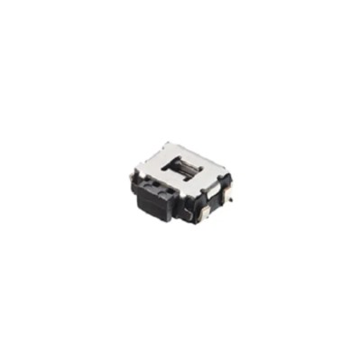 Panasonic Tactile Switch Push Plate, SPST, Straight Terminal, 50mA 12V DC, Black/Grey, Surface Mount EVQP7J01P