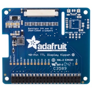 ADAFRUIT INDUSTRIES DPI TFT Kippah 5.0 Inch 800x480 Display Interface Module 2454