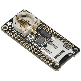 ADAFRUIT INDUSTRIES FeatherWing Datalogger Real Time Clock Add-On Board for PCF8523, Compatible with Feather 2922