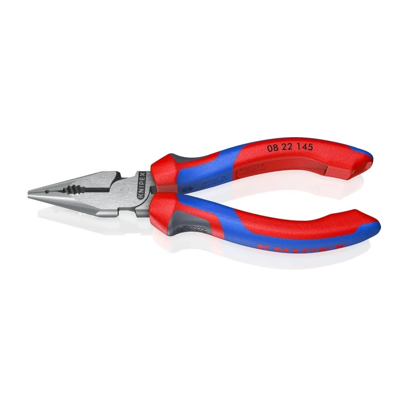 Knipex Pointed Combination Plier 145mm, Comfort Grip, Vanadium Electric Steel 08 22 145