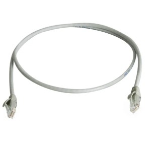 Telegartner Cat6 Ethernet Cable RJ45 Male to RJ45 Male, 1m, Grey, Unshielded, LSZH L00002A0219