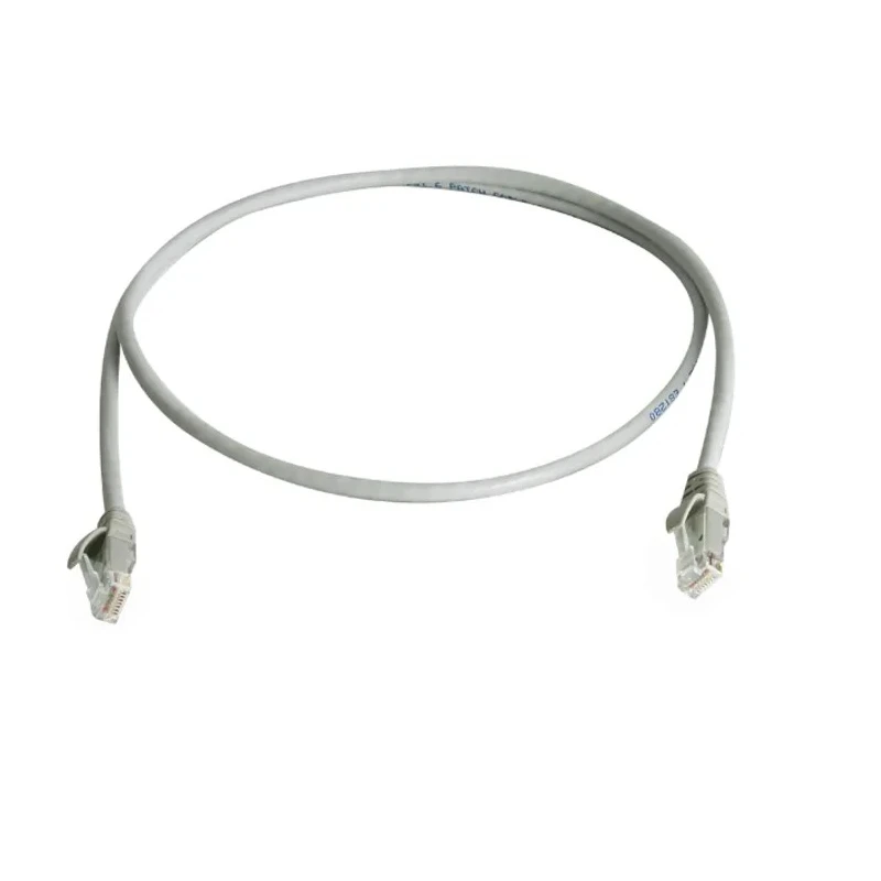 Telegartner Cat6 Ethernet Cable RJ45 Male to RJ45 Male, 1m, Grey, Unshielded, LSZH L00002A0219