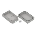RS PRO Polycarbonate Enclosure Transparent Lid IP67, Light Grey, Wall Mount 150x100x60mm ZP150