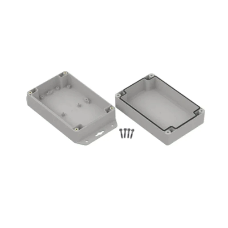 RS PRO Polycarbonate Enclosure Transparent Lid IP67, Light Grey, Wall Mount 150x100x60mm ZP150