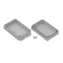 RS PRO Light Grey ABS Hermetic Enclosure Transparent Lid IP67 Wall Mount ZP180