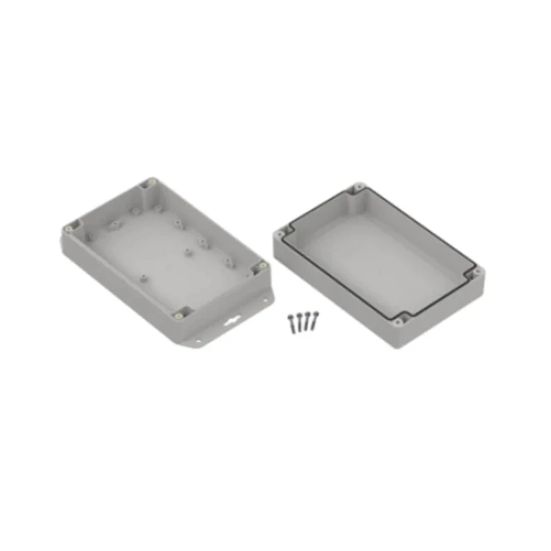 RS PRO Light Grey ABS Hermetic Enclosure Transparent Lid IP67 Wall Mount ZP180
