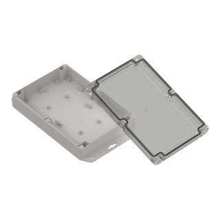 RS PRO Polycarbonate Electrical Enclosure Light Grey IP65 ZP210 Series 209.7x139.8x45.1 mm 238-4056