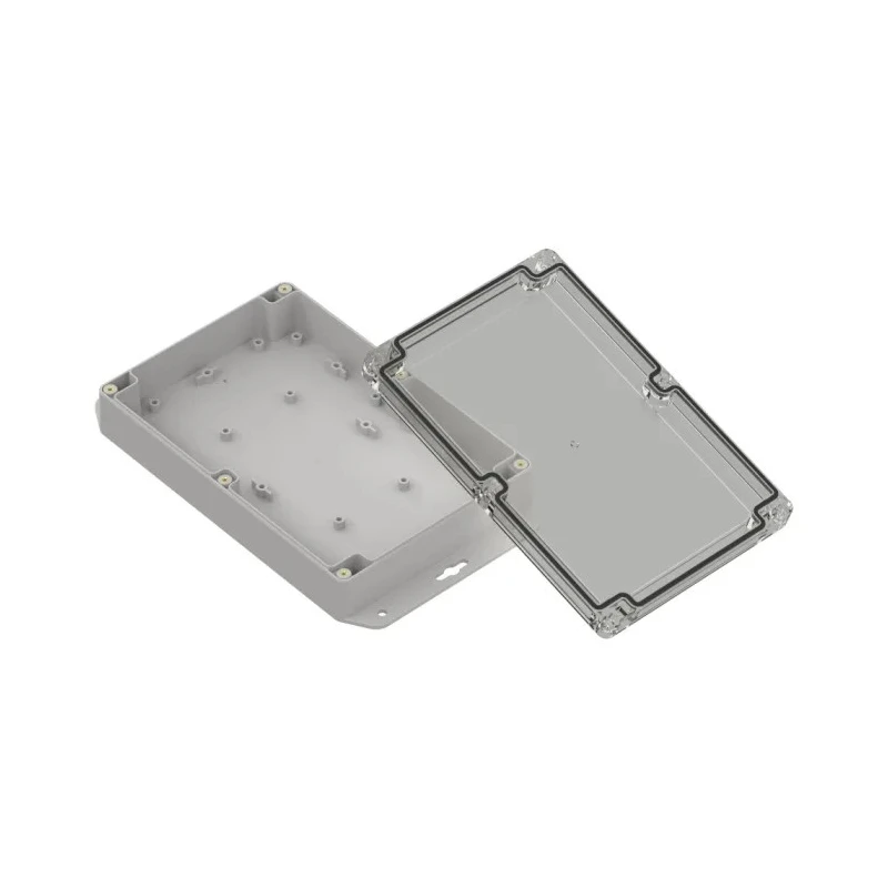RS PRO Polycarbonate Electrical Enclosure Light Grey IP65 ZP210 Series 209.7x139.8x45.1 mm 238-4056
