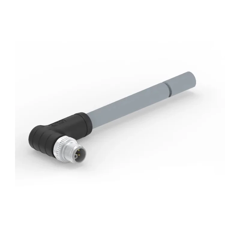 TE Connectivity Sensor Actuator Cable, Male 5-Way M12 Right Angle to Unterminated, 5 m, 63V, IP67 T41612B9L25-005