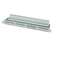Telegartner Data Series 48-Port Shielded RJ Patch Panel RJ45, RJ11, RJ12 1U Grey 