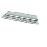 Telegartner Data Series 48-Port Shielded RJ Patch Panel RJ45, RJ11, RJ12 1U Grey