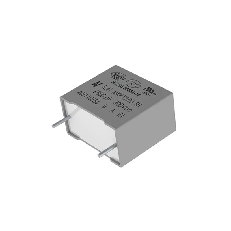 KEMET R41B Film Capacitor Y2/X1 ±10% 33 nF 350 V DC 350 V AC Through Hole R41BI233050T1K