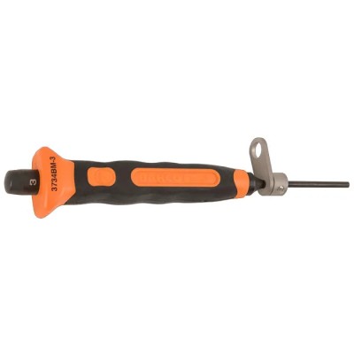Bahco Parallel Pin Punch Chrome Vanadium Steel 6mm Shank, 185mm Overall, TAH3734BM-6