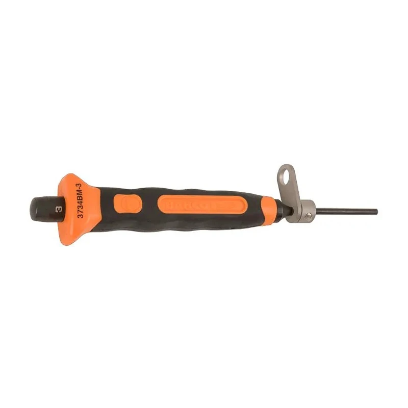 Bahco Parallel Pin Punch Chrome Vanadium Steel 6mm Shank, 185mm Overall, TAH3734BM-6