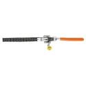 Bahco Chain Wrench 160 mm Jaw Capacity, 520 mm Length, Plastic Handle, Alloy Steel, Chrome Finish TAHBE64520