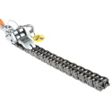 Bahco Chain Wrench 160 mm Jaw Capacity, 520 mm Length, Plastic Handle, Alloy Steel, Chrome Finish TAHBE64520