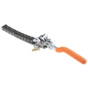 Bahco Chain Wrench 160 mm Jaw Capacity, 520 mm Length, Plastic Handle, Alloy Steel, Chrome Finish TAHBE64520