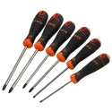 Bahco 6-Piece Phillips, Pozidriv, Slotted Standard Screwdriver Set B219.026