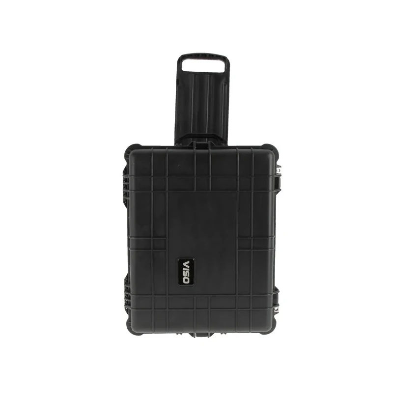 RS PRO Waterproof Wheeled Transit Case, 626x492x305 mm, Plastic Polypropylene, IP67 Watertight, 124-6582