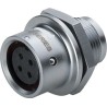 RS PRO Industrial Circular Connector, 5 Contacts, Socket, Female, Front Mount, M12, IP67 SF12 Series 124-6708
