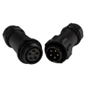 RS PRO Circular Connector 5 Contacts Cable Plug & Socket IP68 Threaded SP21 Series 124-6694