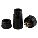 RS PRO Circular Connector 5 Contacts Cable Plug & Socket IP68 Threaded SP21 Series 124-6694