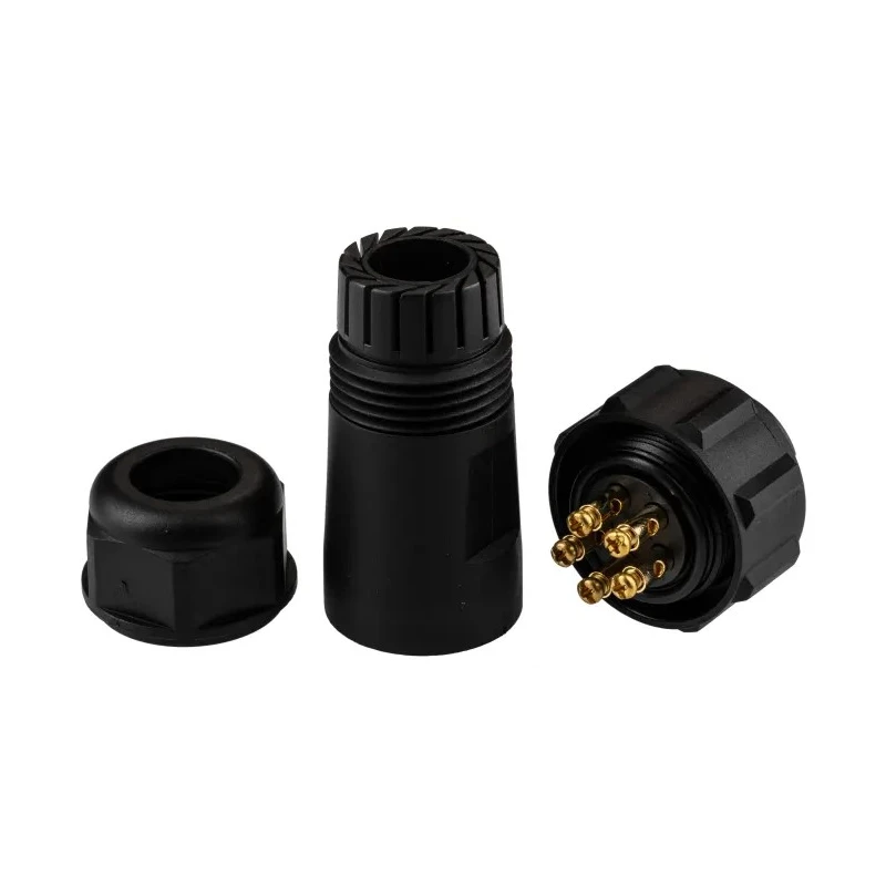 RS PRO Circular Connector 5 Contacts Cable Plug & Socket IP68 Threaded SP21 Series 124-6694