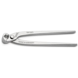 Knipex Bevel Concreters Nipper, Russian Plier, 220mm, Tool Steel, Grip Plastic 99 04 220
