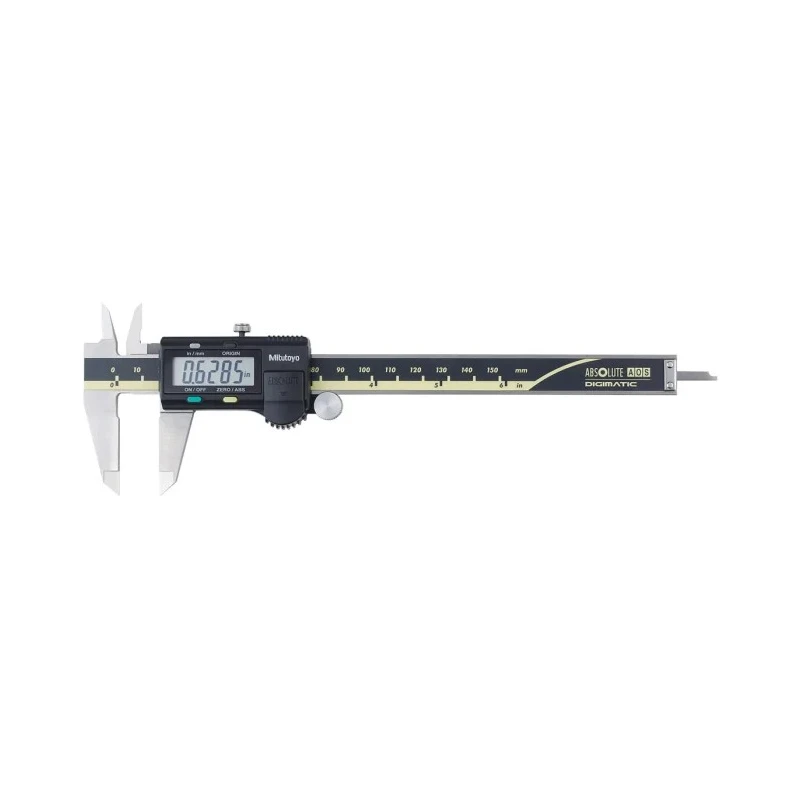 Mitutoyo Digital Caliper 600 mm Capacity, 0.01 mm Resolution, Stainless Steel, Metric, 500-501-10