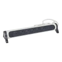 Legrand 6 Socket Type E Extension Lead 1.5m, 16A, 3680W, IK04, UV Resistant, Halogen Free 049419