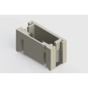 EDAC 140 Series Vertical Surface PCB Header, 4 Contacts, 2 mm Pitch, Shrouded, 1 Row 140-504-417-011