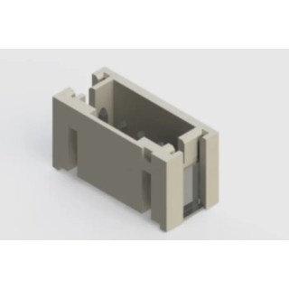 EDAC 140 Series Vertical Surface PCB Header, 4 Contacts, 2 mm Pitch, Shrouded, 1 Row 140-504-417-011