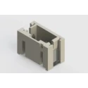 EDAC 140 Series Vertical Surface Mount PCB Header, 3 Contacts, 2 mm Pitch, 1 Row, Shrouded, 100V, 2A 140-503-417-011