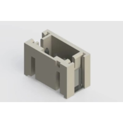 EDAC 140 Series Vertical Surface Mount PCB Header, 3 Contacts, 2 mm Pitch, 1 Row, Shrouded, 100V, 2A 140-503-417-011