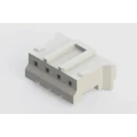 EDAC Female Crimp Connector Housing 2 mm Pitch, 4 Way, 1 Row Top Entry Polyamide 66 Surface Mount 140-504-210-011