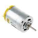 RS PRO Geared DC Motor, 24.6 W, 3V DC, 7.2V DC, 2.3 mm Shaft, Steel Body, 22356 RPM, 107.3 g.cm Torque 238-9721