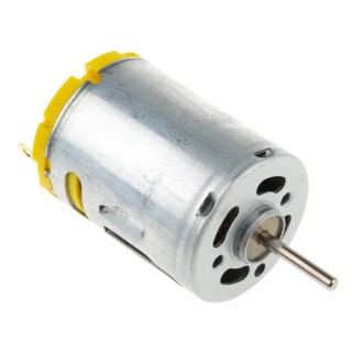 RS PRO Geared DC Motor, 24.6 W, 3V DC, 7.2V DC, 2.3 mm Shaft, Steel Body, 22356 RPM, 107.3 g.cm Torque 238-9721